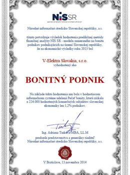 Bonitný podnik